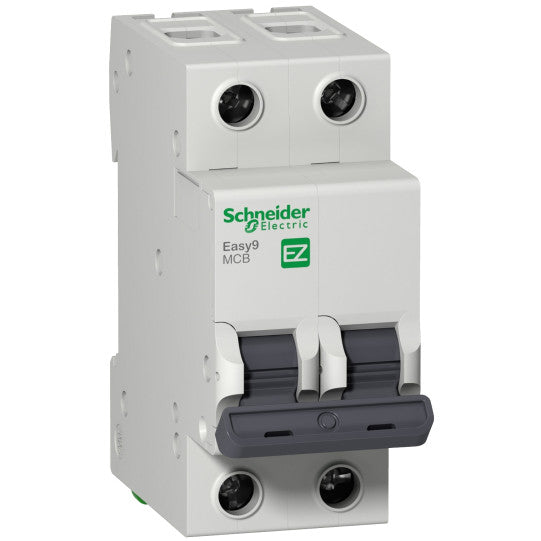 Schneider Electric SCHNEIDER Easy9 miniature circuit breaker- 2P - 16 A - C curve - 6000 A - 230 V - EZ9F56216