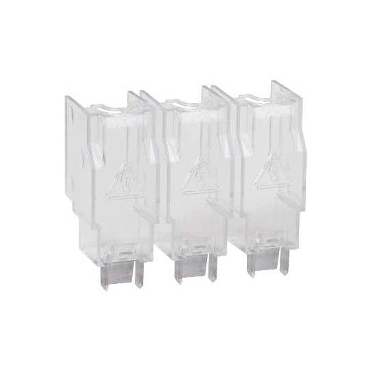 Schneider Electric TeSys Terminal protection shrouds, TeSys GS, for 3-pole switches 100-160 A - GS1AP33