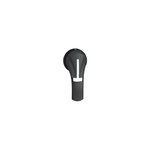 Schneider Electric TeSys External rotary handle, TeSys GS, black handle, right side mounting, 2 positions I-O, IP65, for GS 100-400A IEC - GS2AH230