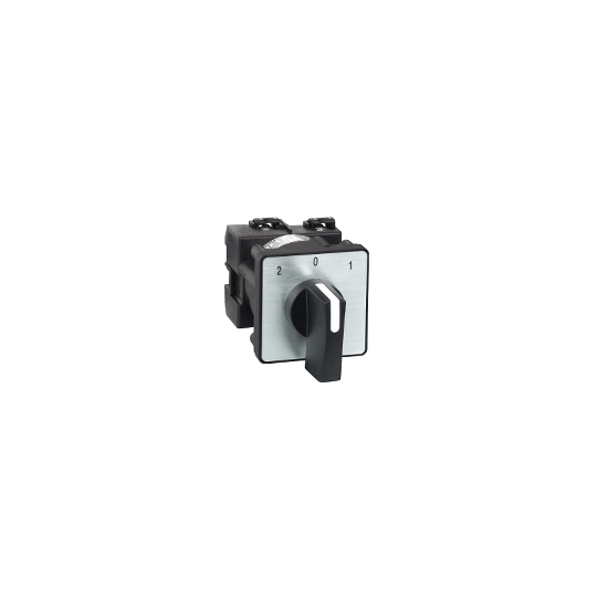 Schneider Electric SCHNEIDER Harmony K1, K2, Cam changeover switch, 1 pole, with off position, 45° switching angle, 12 A, multi-fixing - K1B001ULH