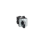 Schneider Electric SCHNEIDER Harmony K1, K2, Cam changeover switch, 1 pole, with off position, 45° switching angle, 12 A, multi-fixing - K1B001ULH