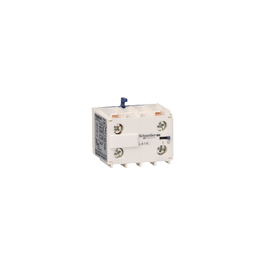 Schneider Electric TeSys TeSys K - Auxiliary contact block - 2 NC - screw-clamps terminals - LA1KN02