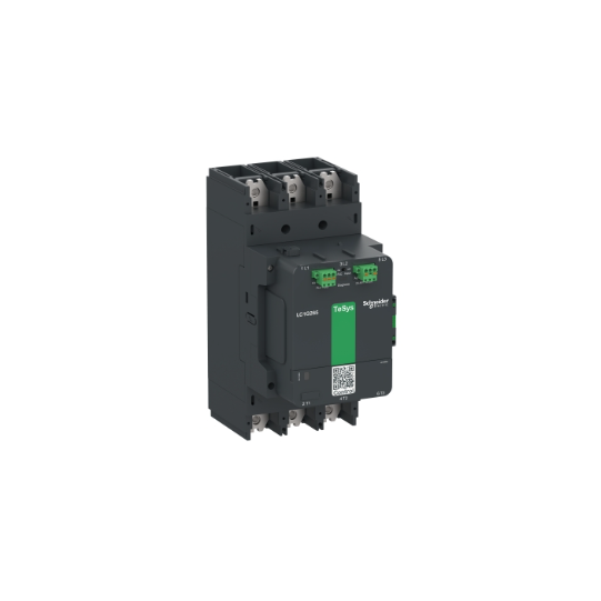 Schneider Electric TeSys High power contactor, TeSys Giga, 3 pole (3NO), AC-3 <=440V 330A, advanced version, 200…500V wide band AC/DC coil - LC1G330LSEA