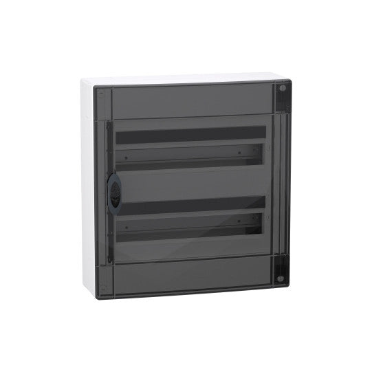 Schneider Electric SCHNEIDER PrismaSeT XS - Surface-mounted enclosure - 2R - 18M - Transparent door - LVSXM218