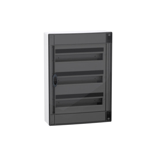 Schneider Electric PrismaSeT PrismaSeT XS - Surface-mounted enclosure - 3R - 18M - PT - Smoked transparent door - LVSXM318