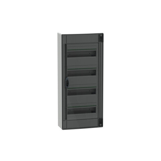 Schneider Electric SCHNEIDER PrismaSeT XS - Surface-mounted enclosure - 4R - 13M - Smoked transparent door - LVSXR413