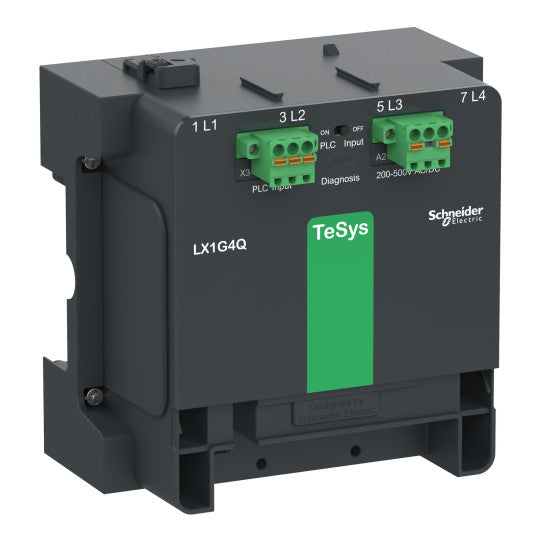 Schneider Electric SCHNEIDER Advanced Control Module 200-500V AC/DC for 4 Poles TeSys G115/225- LX1G4QLSEA