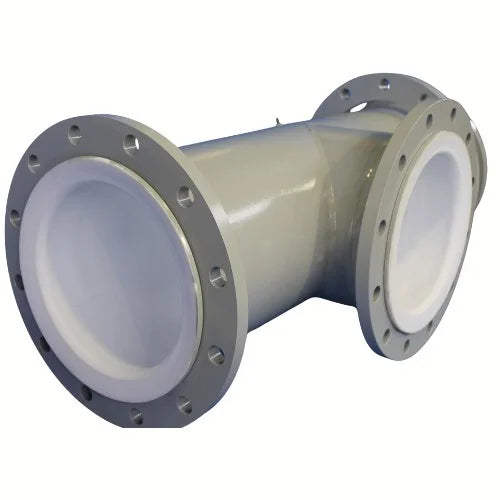 PTFE or PFA lined Tees: Equal tees, reducing tees, lateral tees and instrument tees
