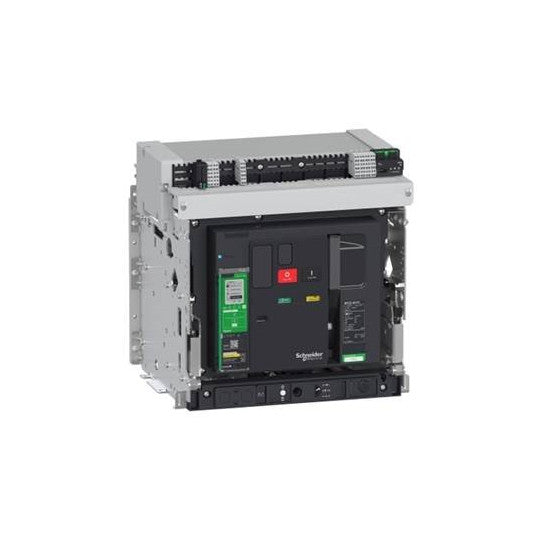 Schneider Electric SCHNEIDER MTZ1 MasterPact 1600A H1 3P Drawout circuit breaker with frame