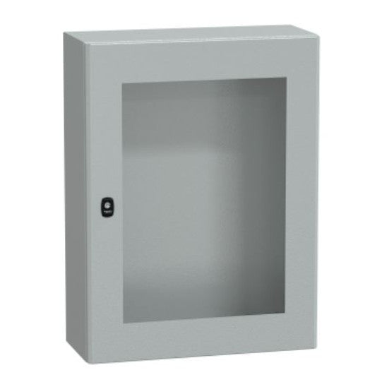 Schneider Electric SCHNEIDER Spacial S3D - H800xL600xP250 + porte vitrée - NSYS3D8625T
