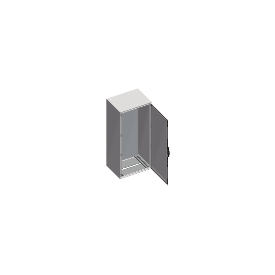 Schneider Electric Spacial Spacial SM - armoire monobloc - 2 portes - châssis plein - 2000x1200x400mm - NSYSM2012402DP