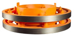 Power slip rings for hydro power generators