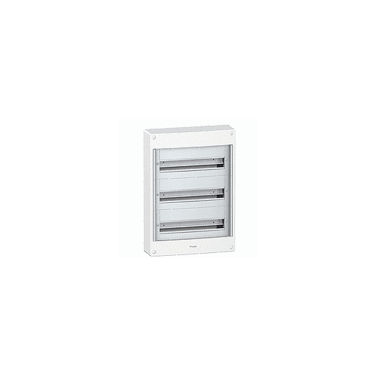 Schneider Electric Pragma Pragma - coffret en saillie - 3 rangées 18 modules  - PRA10263