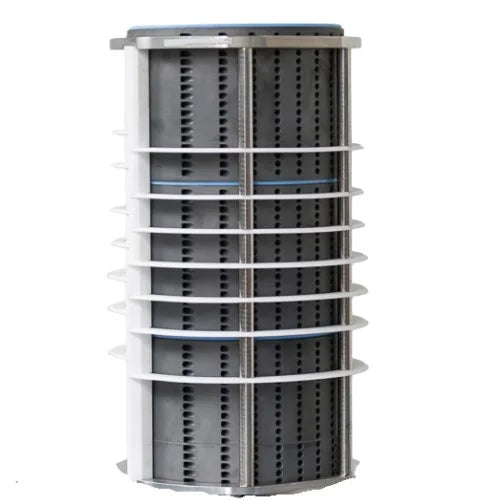 Silicon carbide block heat exchangers