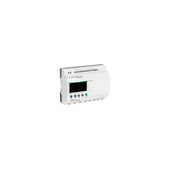 Schneider Electric Zelio Logic compact smart relay Zelio Logic - 20 I O - 100..240 V AC - clock - display - SR2B201FU