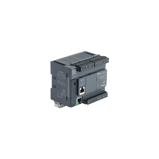 Schneider Electric SCHNEIDER controller M221 24 IO transistor PNP Ethernet - TM221CE24T