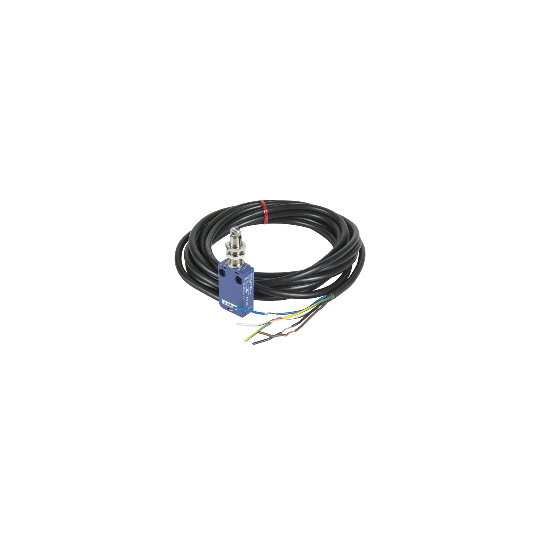 Schneider Electric SCHNEIDER Télémécanique - limit switch XCMD - M12 steel roller plunger - 1NC+1NO - snap - 1 m - XCMD21F2L1