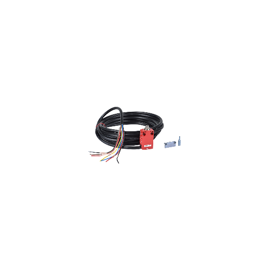 Schneider Electric SCHNEIDER Télémécanique - safety limit switch XCSM - metal - steel plunger - 2 NC + 2 NO - cable 1 m - XCSM4110L1