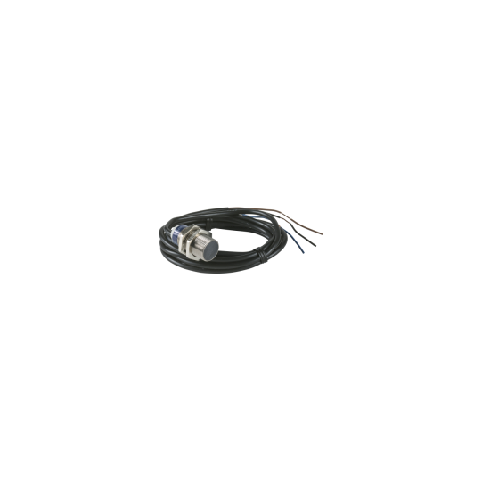 Schneider Electric SCHNEIDER Télémécanique inductive sensor XS6 M18 - L62mm - brass - Sn8mm - 12..48VDC - cable 2m - XS618B1NAL2