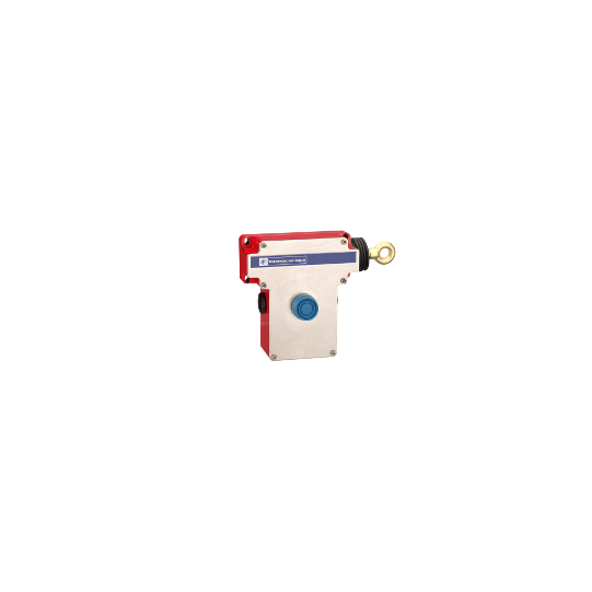 Schneider Electric SCHNEIDER Télémécanique e-stop rope pull switch XY2CE - RH side -1NC+1NO - booted pushbutton - XY2CE1A250