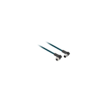Schneider Electric SCHNEIDER Télémécanique - jumper cable XZ - male straight M12 4-pin - female elbowed M12 4-pin - PUR 2m - XZCR1512041C2