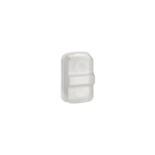 Schneider Electric SCHNEIDER Silicone boot for triple-headed push button Ø22, clear - ZBA709
