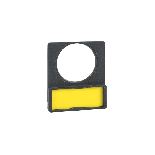 Schneider Electric SCHNEIDER Legend holder 30 x 40 mm, plastic, with legend 8 x 27 mm, unmarked - ZBY2101