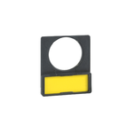 Schneider Electric SCHNEIDER Legend holder 30 x 40 mm, plastic, with legend 8 x 27 mm, unmarked - ZBY2101