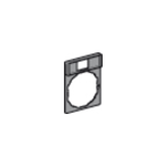 Schneider Electric SCHNEIDER legend holder 30 x 40 mm with legend 8 x 27 mm unmarked - ZBZ32