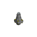 Schneider Electric SCHNEIDER Télémécanique - Limit switch head ZCKD - steel roller plunger - ZCKD02