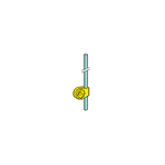 Schneider Electric SCHNEIDER Télémécanique- Limit switch lever ZCKY - th.plastic round rod lever 6 mm L=200 mm - -40..70°C - ZCKY59