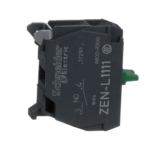 Schneider Electric SCHNEIDER single contact block for head Ø22 1NO screw clamp terminal - ZENL1111